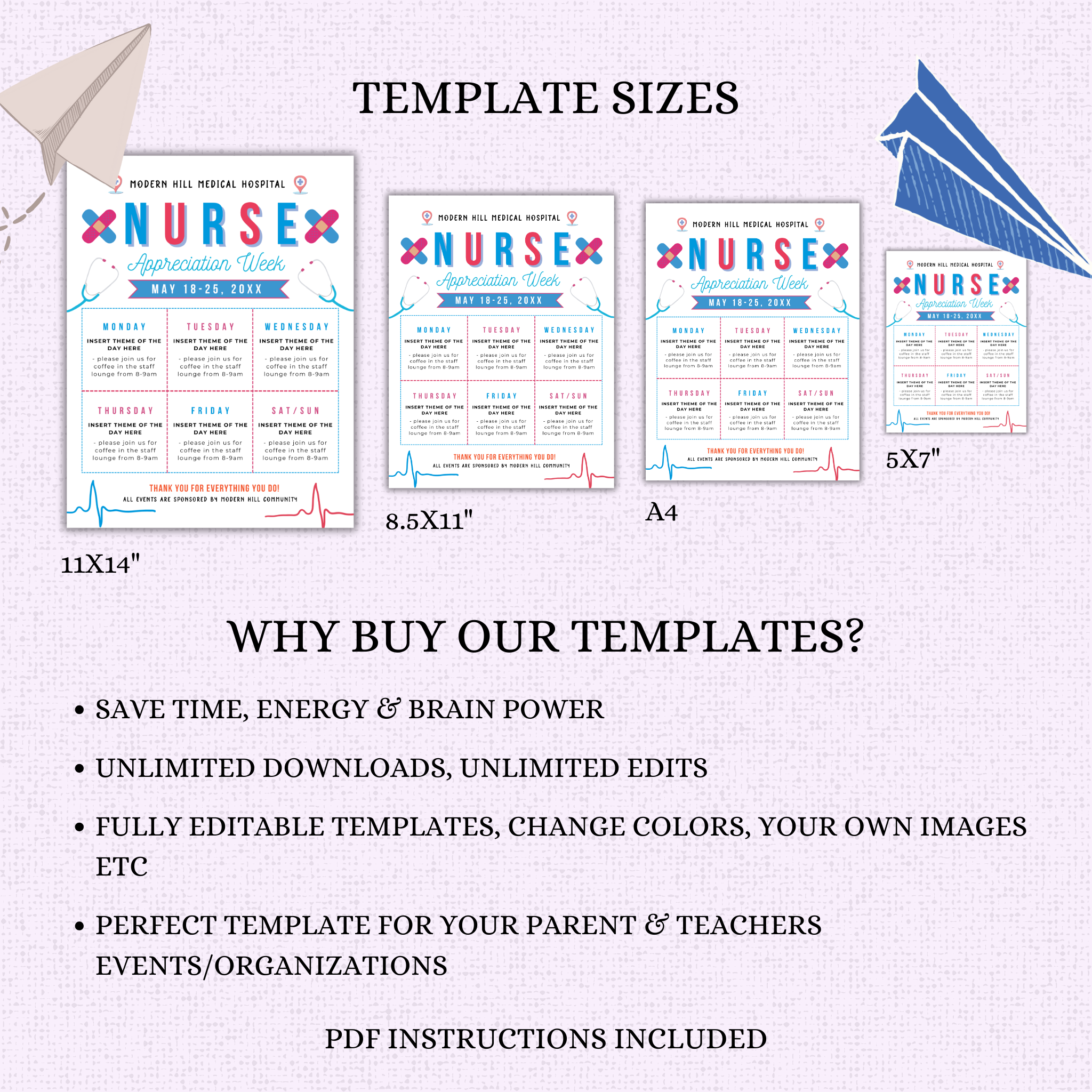 Nurse Appreciation Week Flyer