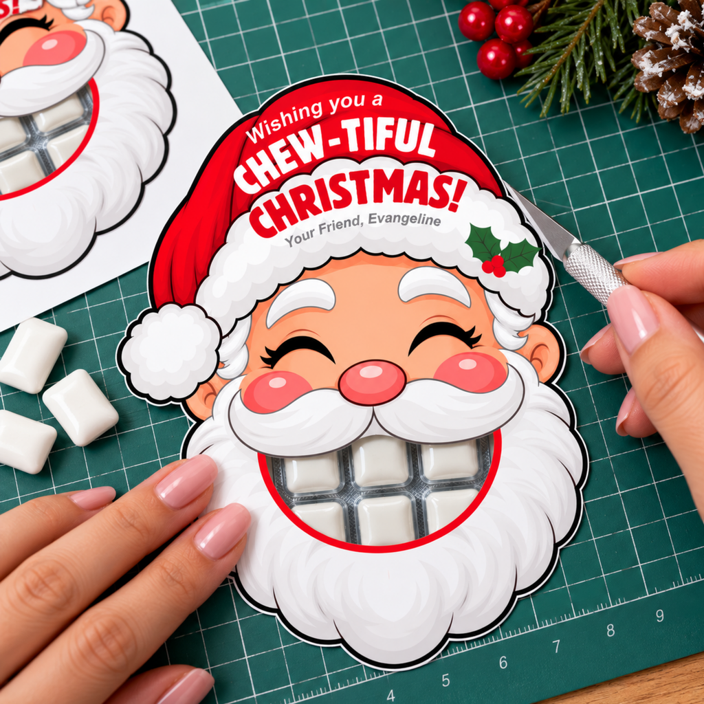 Santa Chewing Gum Holder