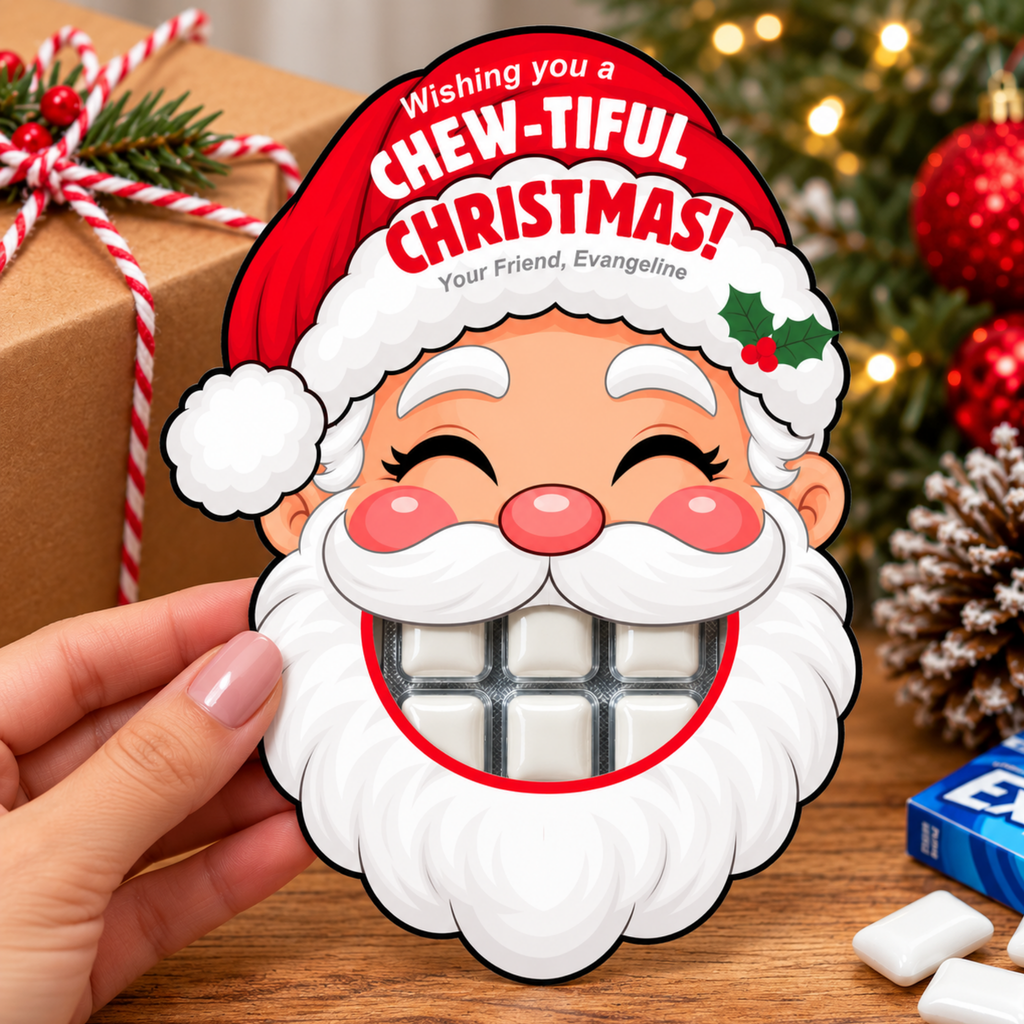 Santa Chewing Gum Holder