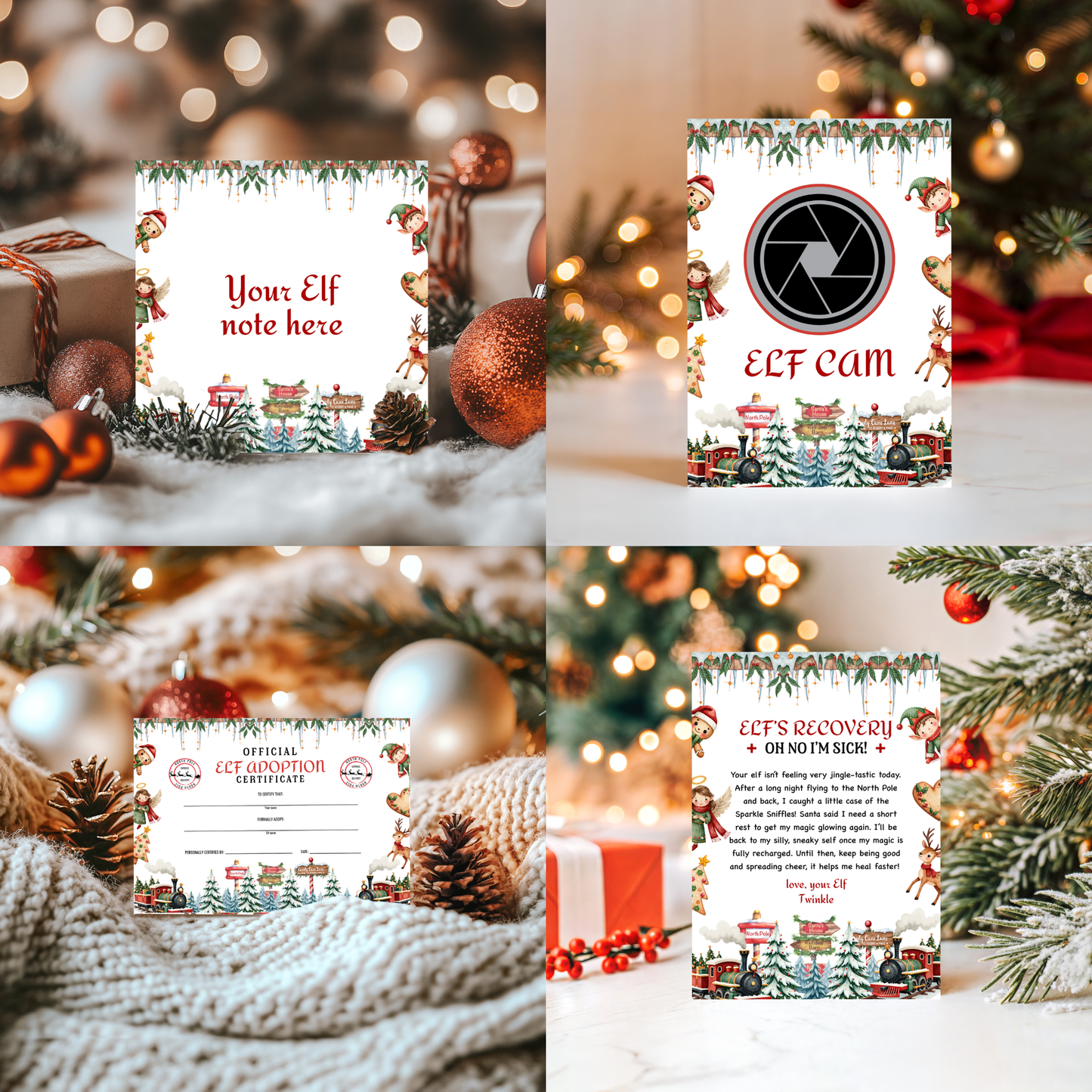 Elf Activity Kit Bundle