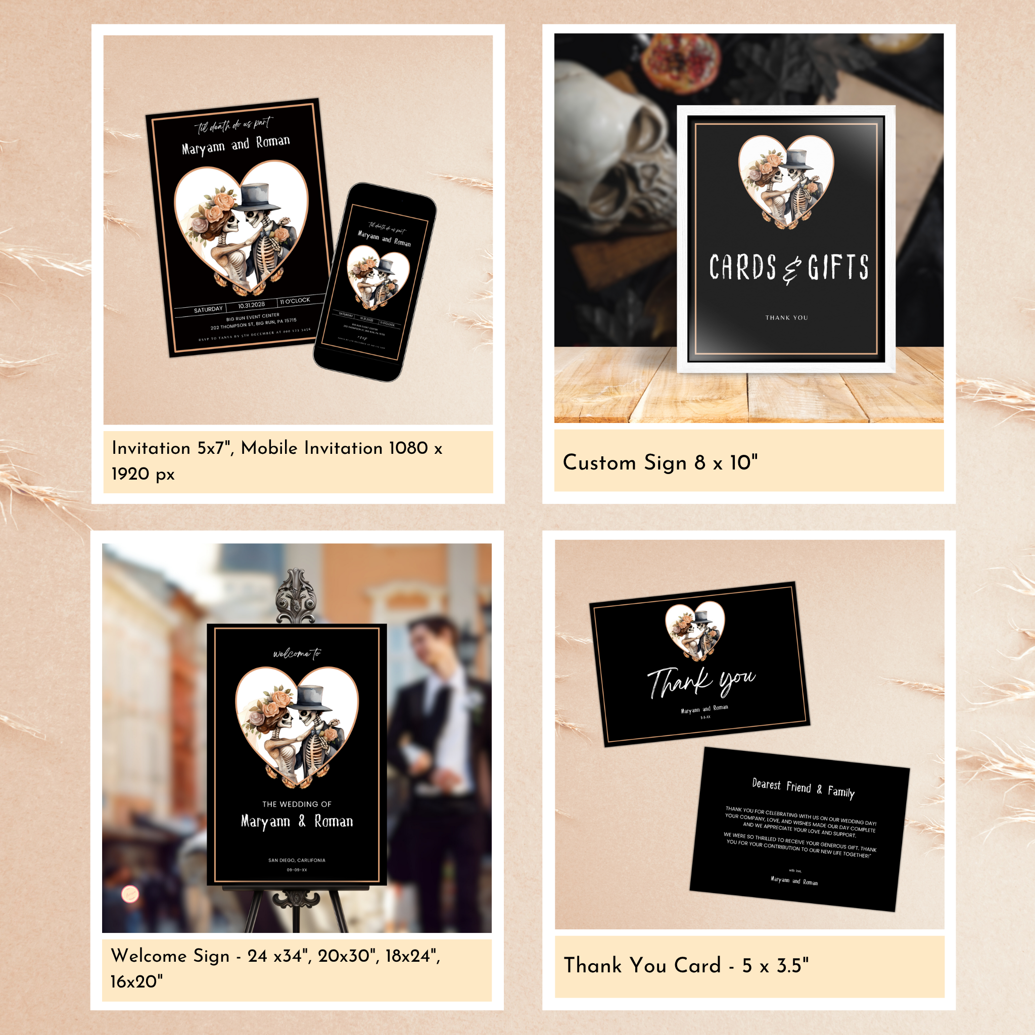 Halloween Wedding Bundle