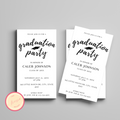 Graduation Party Inserts Template