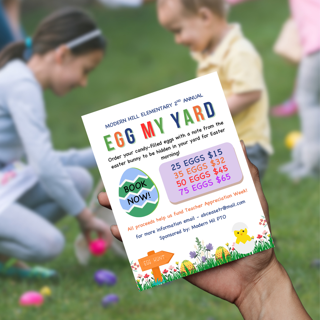 Egg  My Yard Flyer Template