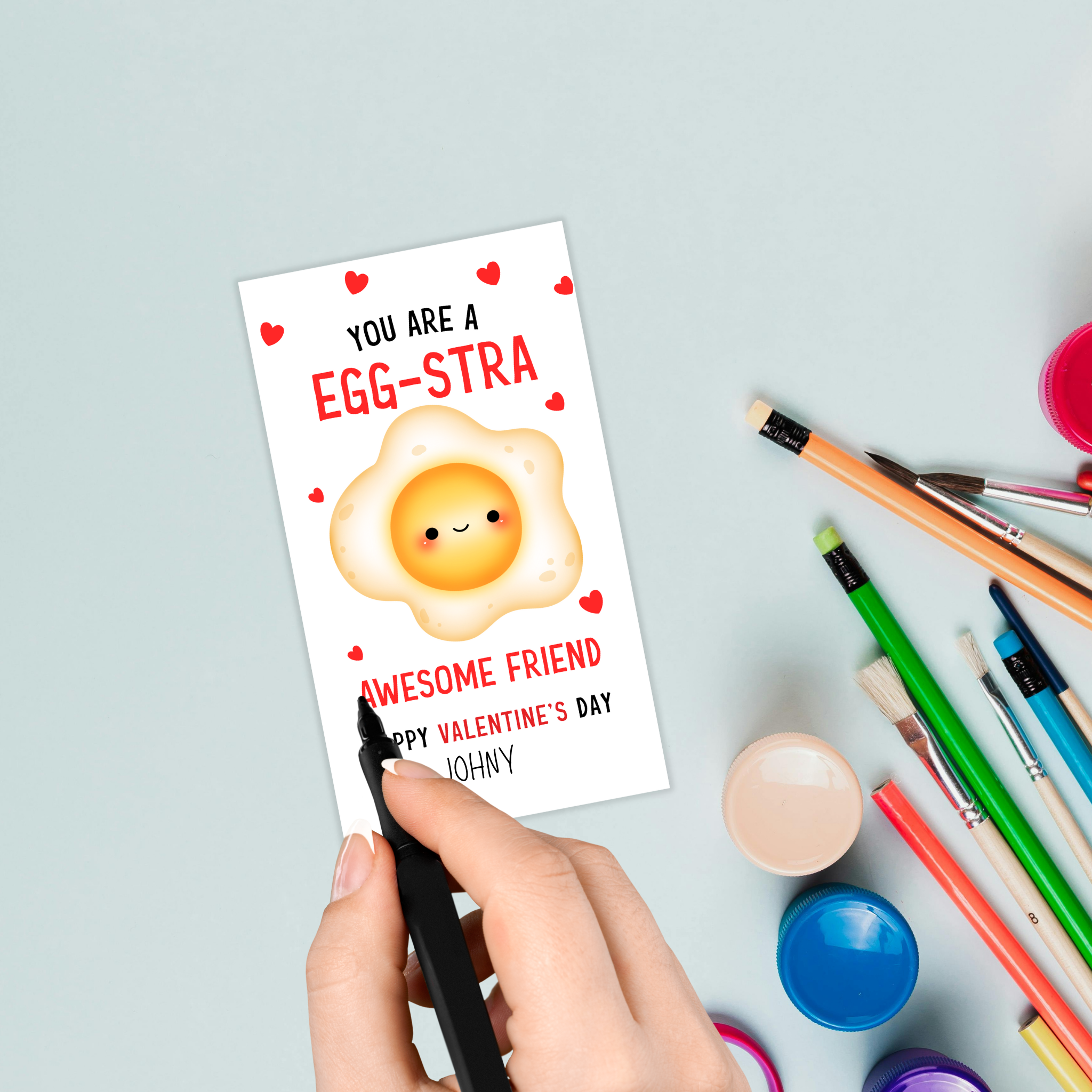 Valentine's Egg-stra Awesome Friend Tag