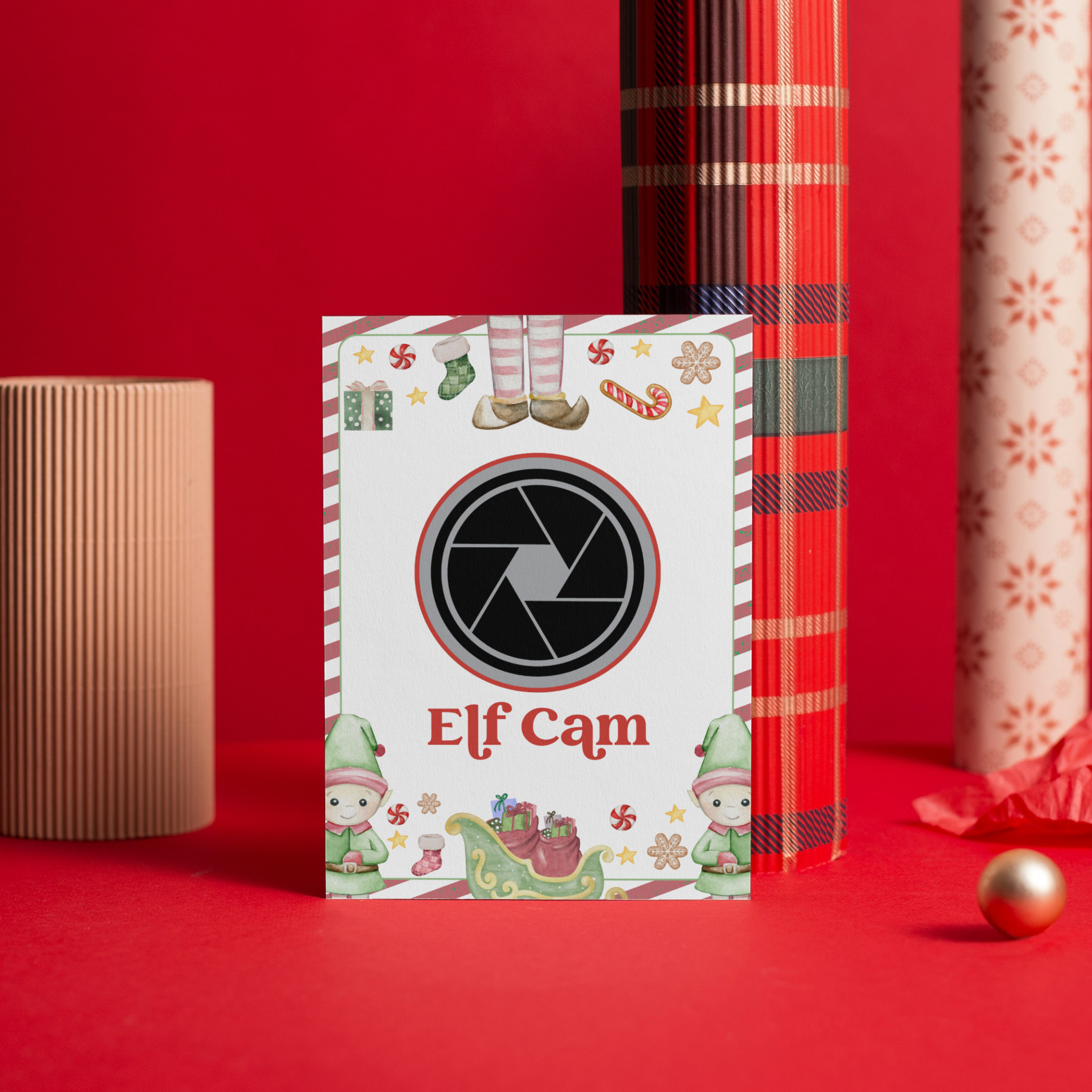 Elf Cam & Surveillance Printable