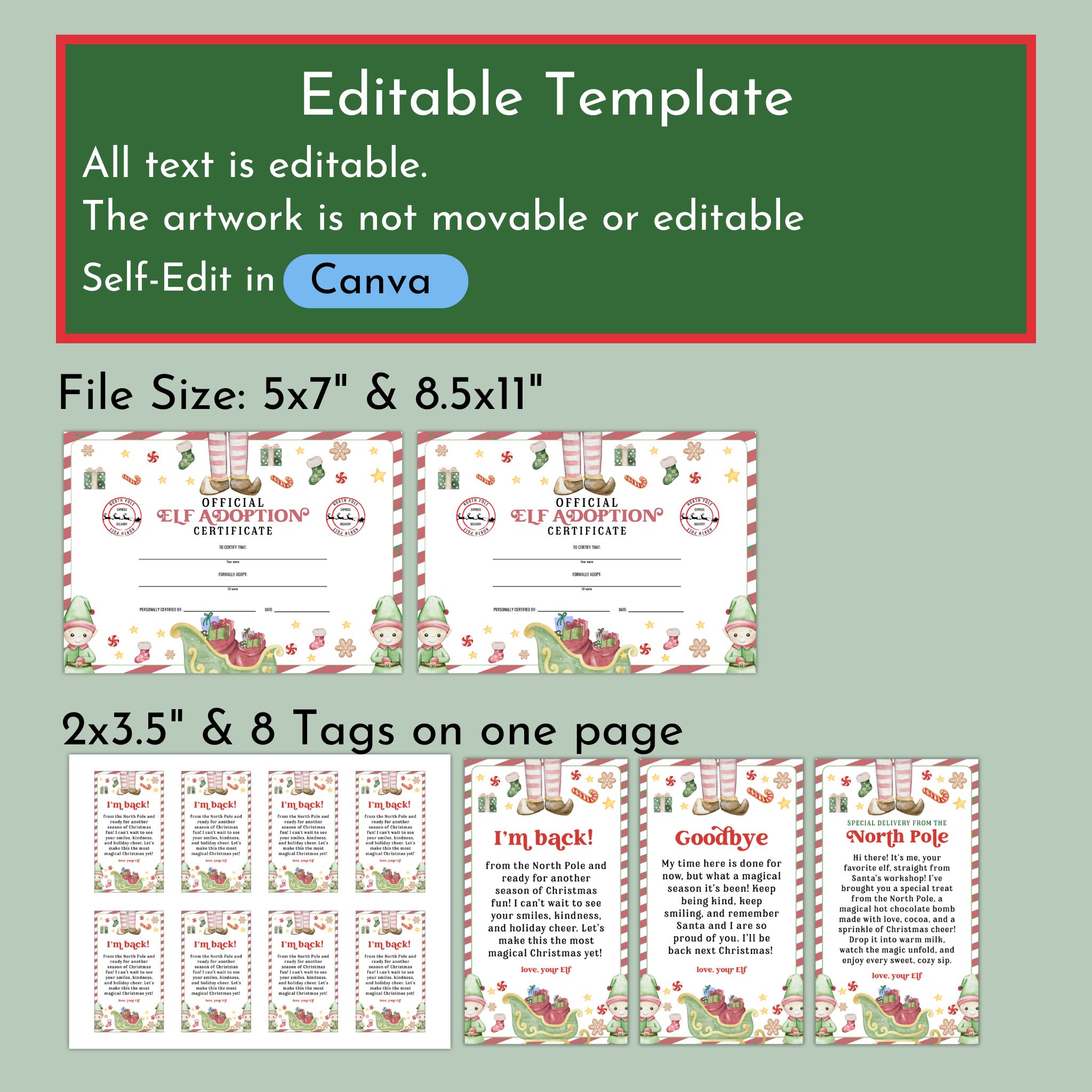 Elf Activity Bundle