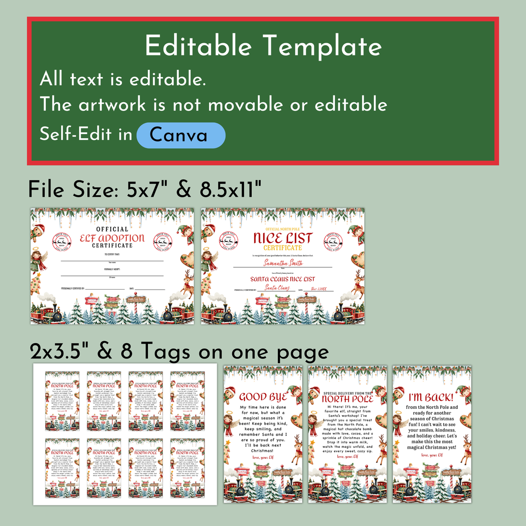 Elf Activity Kit Bundle