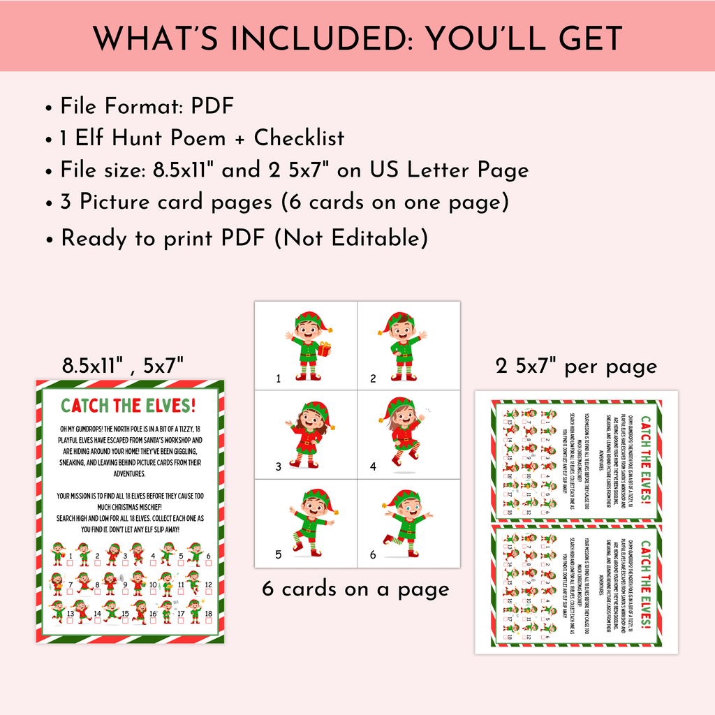 Catch the Elves | Scavenger Hunt
