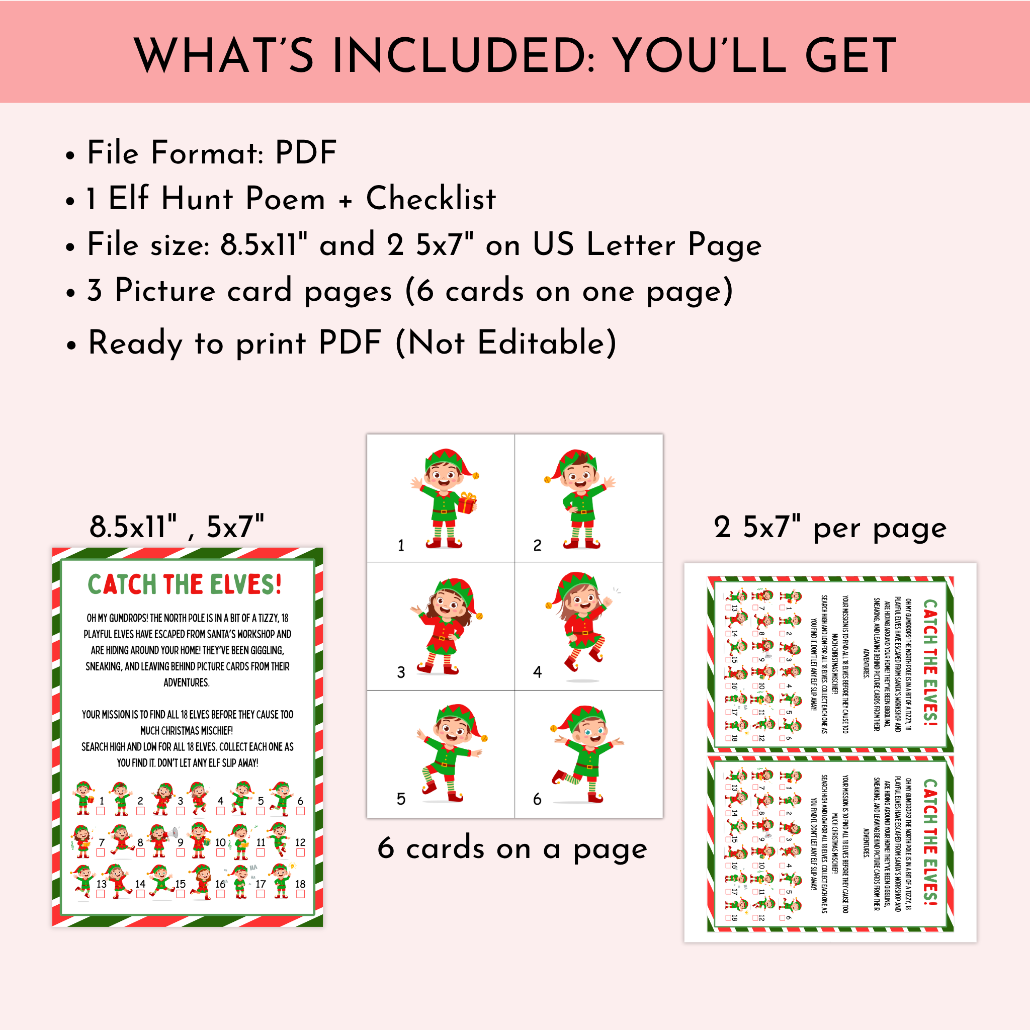 Catch the Elves | Scavenger Hunt