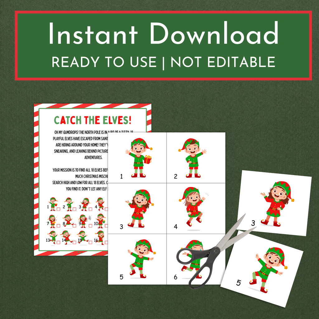 Cacth the Elves | Scavenger Hunt