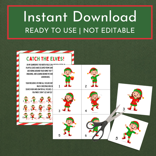 Cacth the Elves | Scavenger Hunt