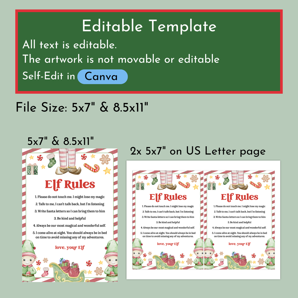 Christmas Elf Magic Rules