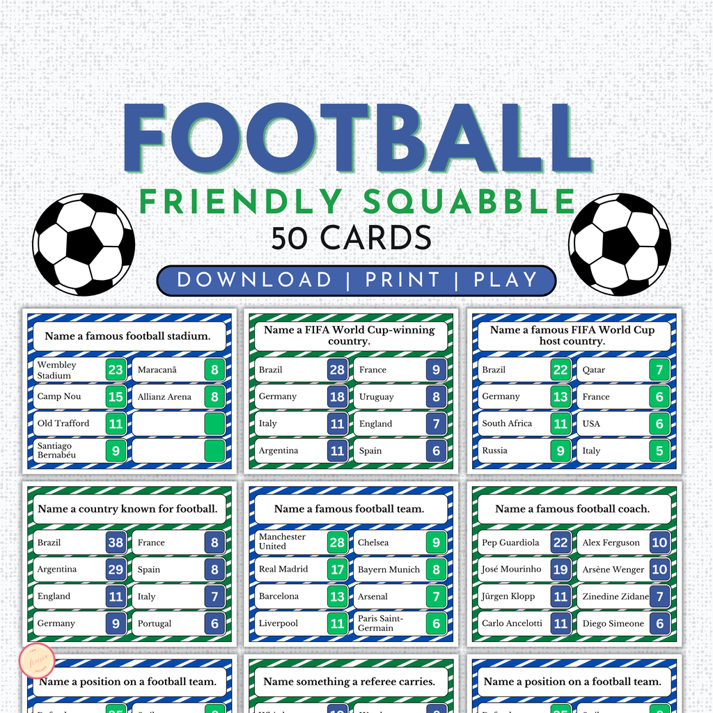 Football (Soccer) Squabble Game
