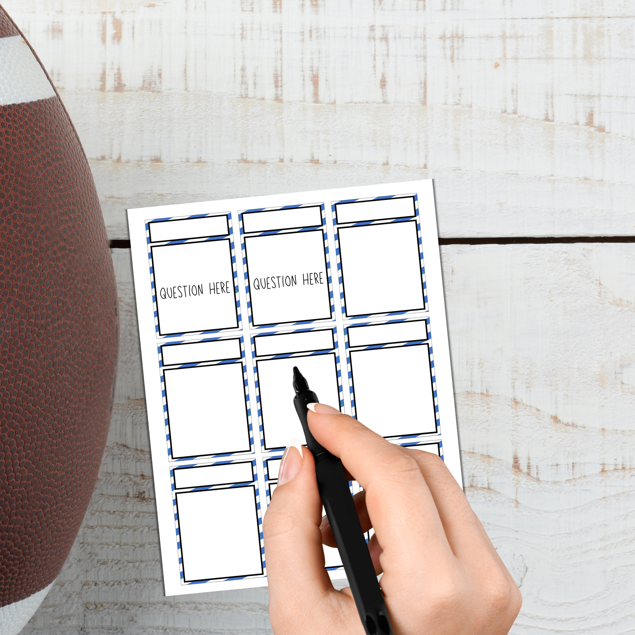 Football Who is/What is Trivia Game