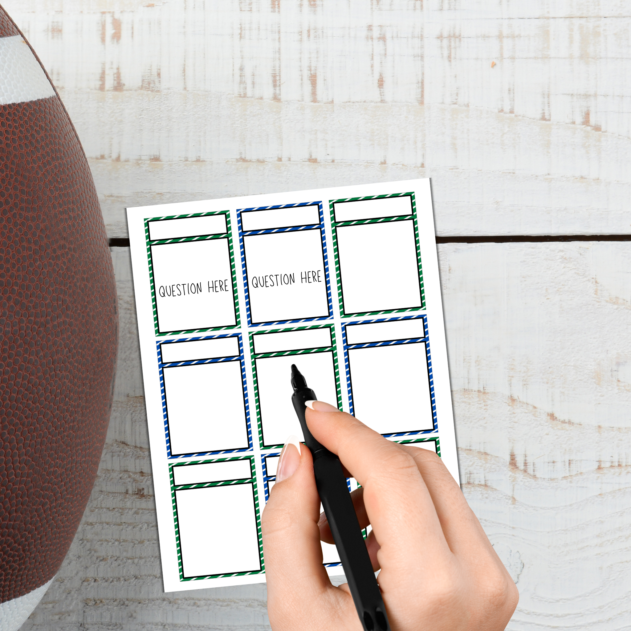 Football Who is/What is Trivia Game