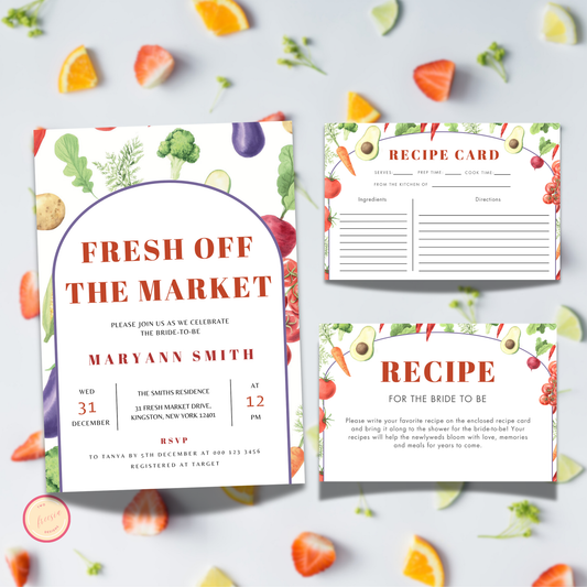 Fresh Off The Market Invitation Bundle