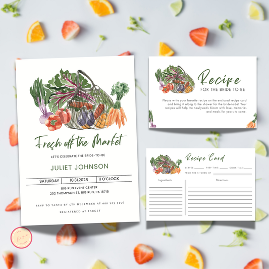 Fresh Off The Market Invite Bundle