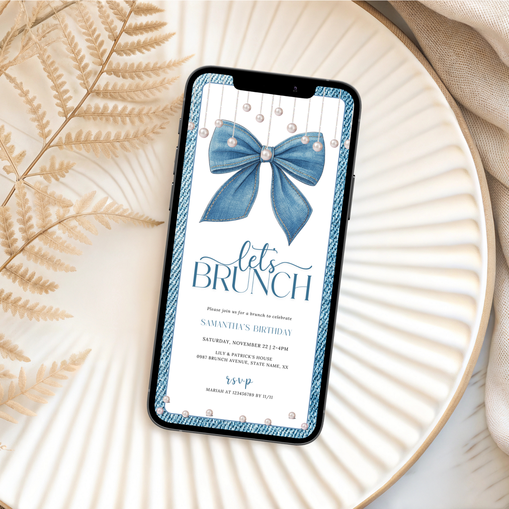 Let's Brunch Invitation Template