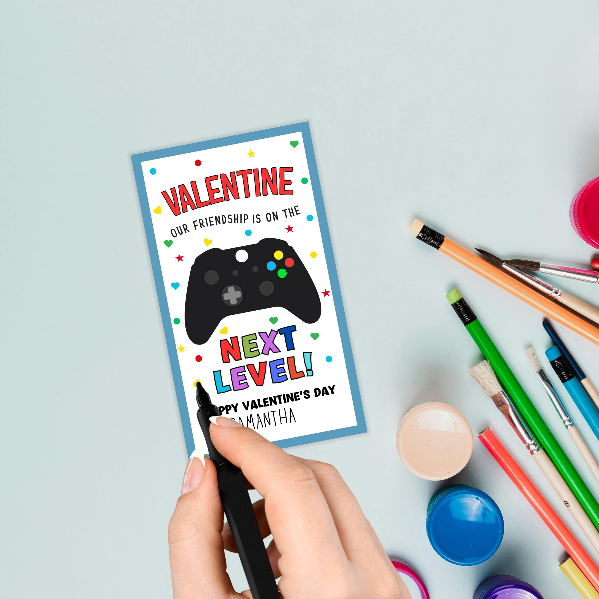 Video Game Valentine's Day Tag