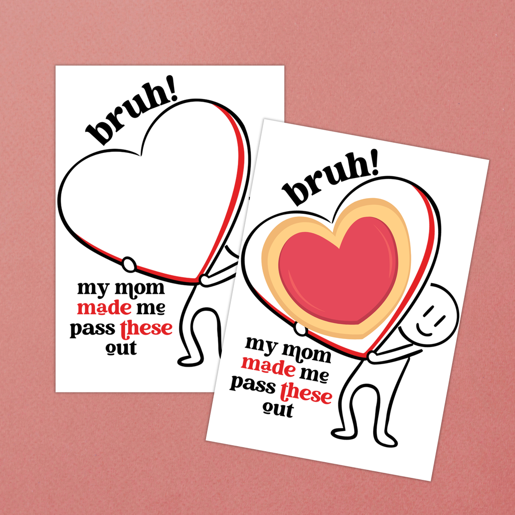 Valentine's Day Cookie Card