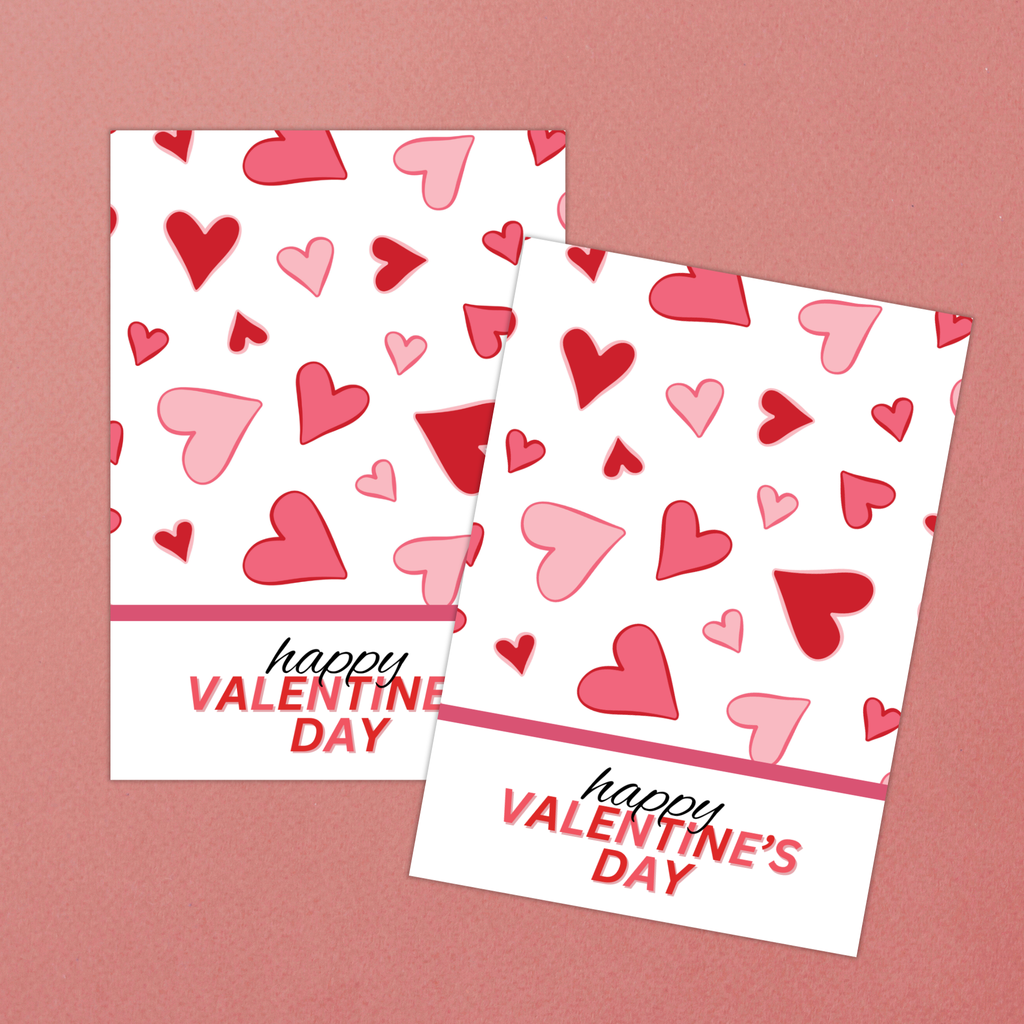 Happy Valentine's Day Cookie Card