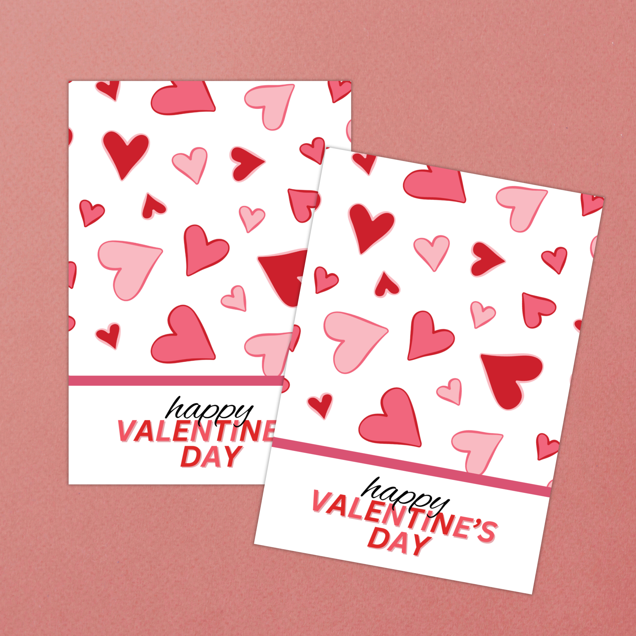 Happy Valentine's Day Cookie Card