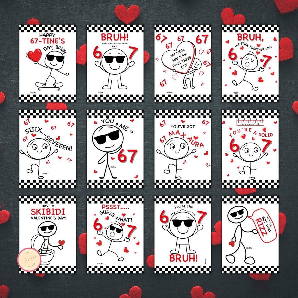 67 Valentine's Card