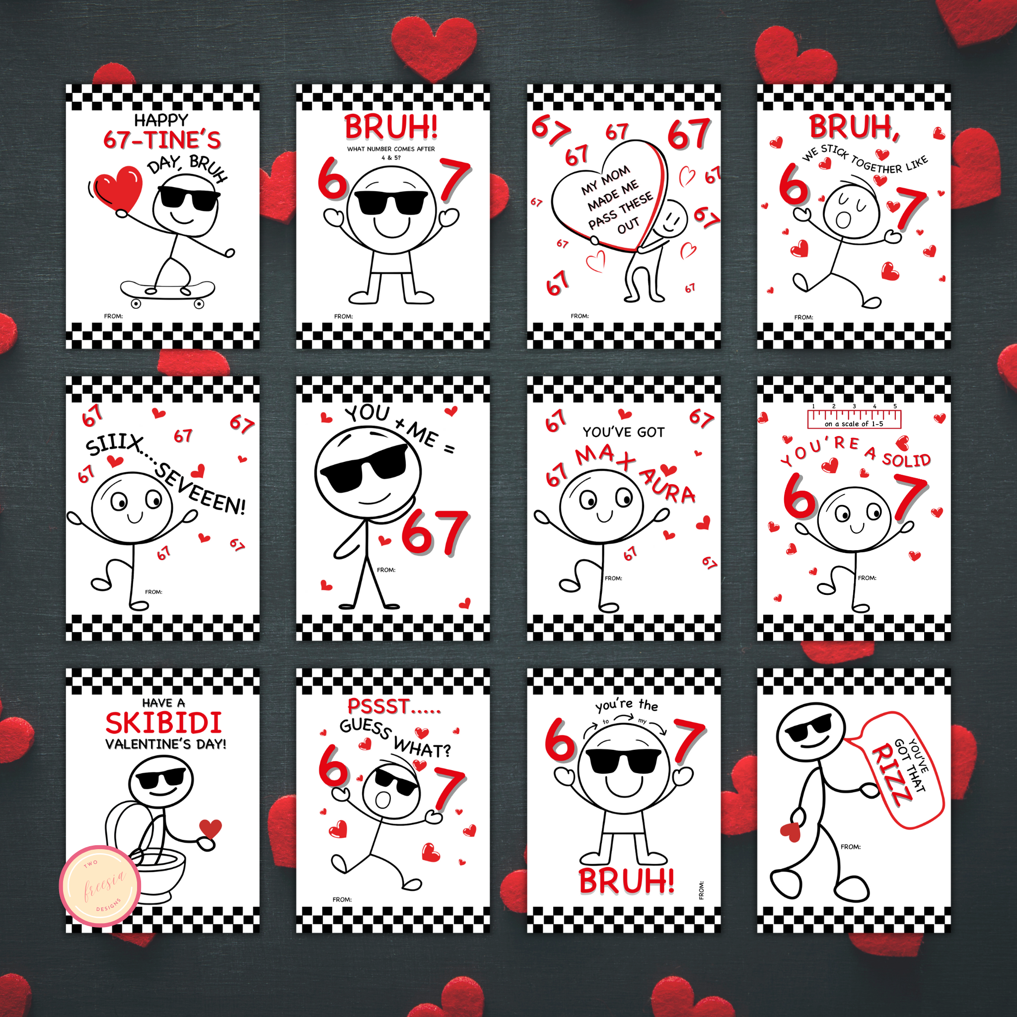 67 Valentine's Card
