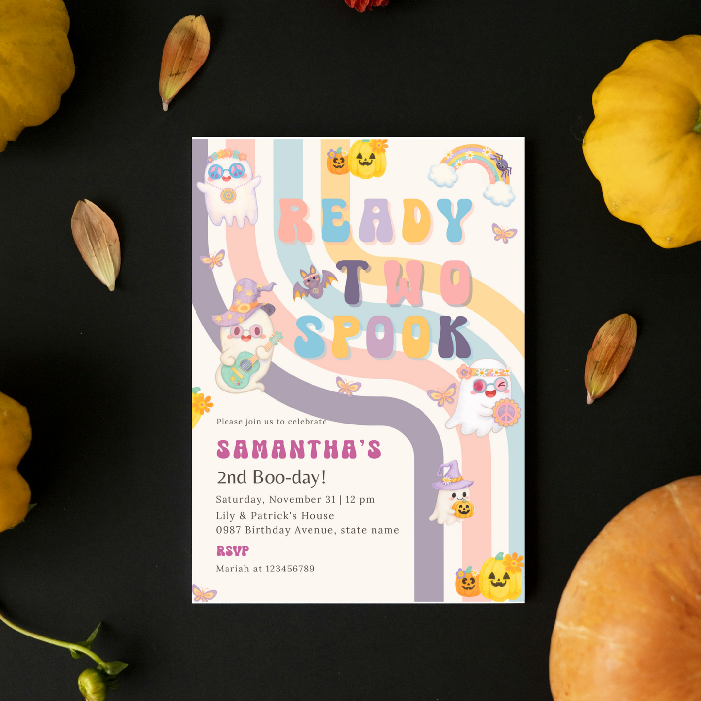 Ready Two Spook Invitation