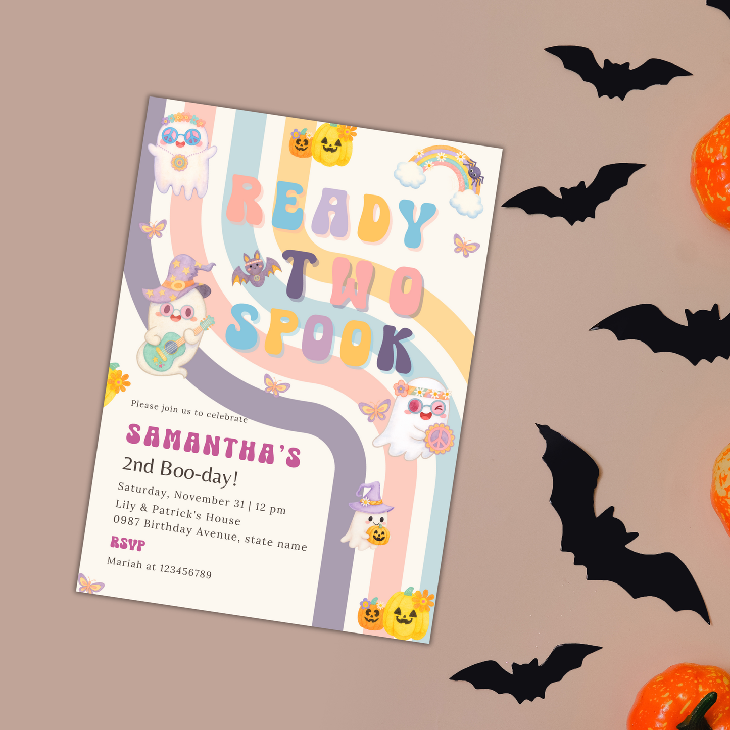 Ready Two Spook Invitation