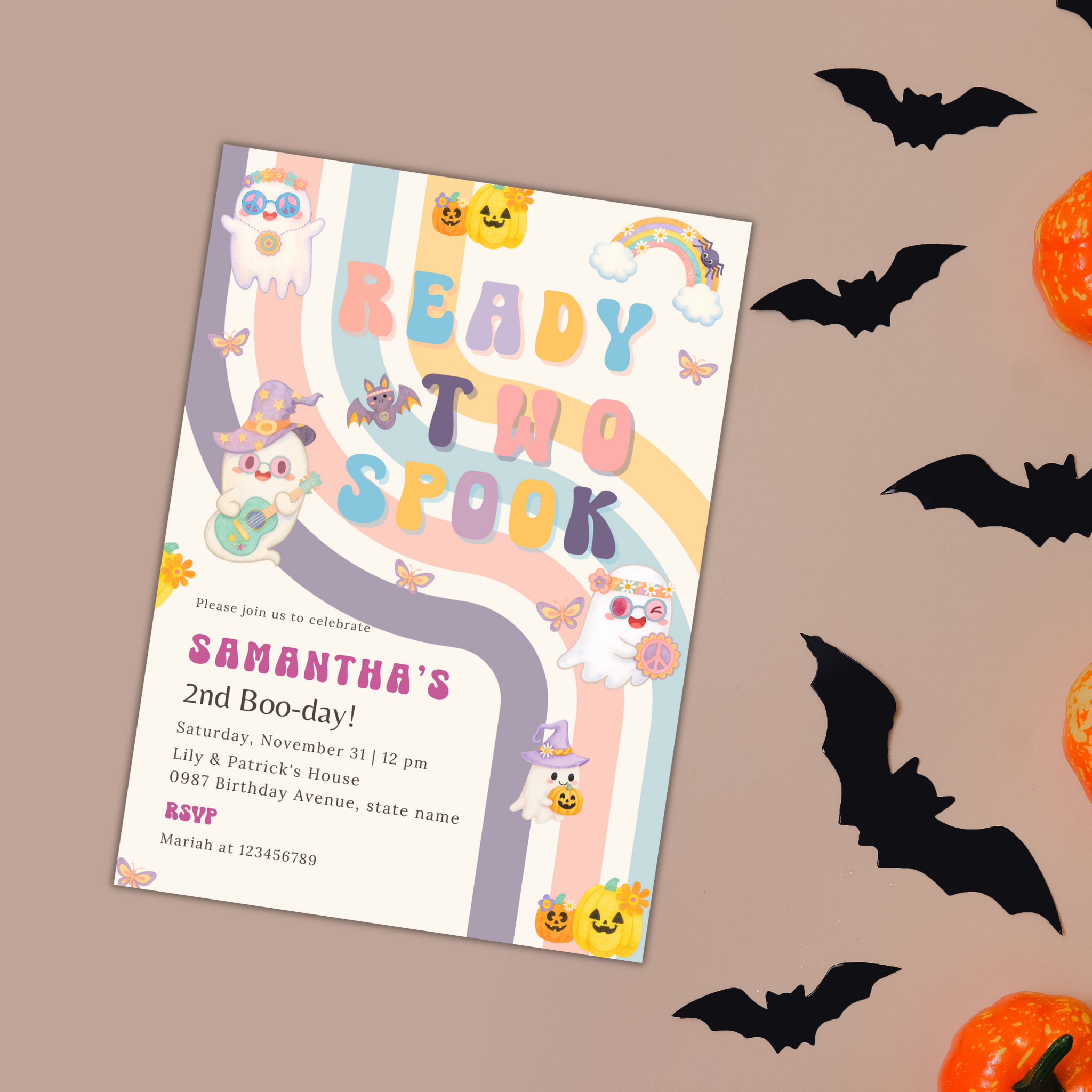 Ready Two Spook Invitation