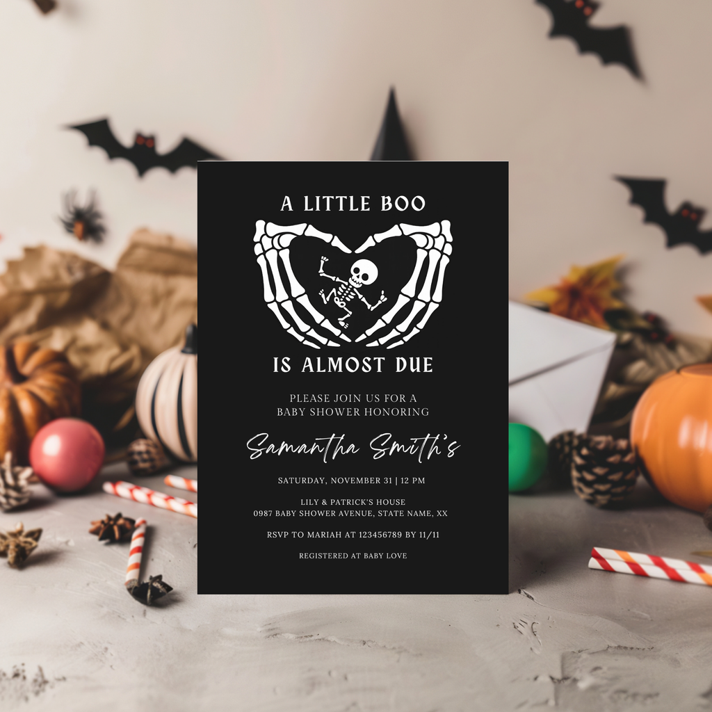 A Little Boo Shower Invitation Bundle