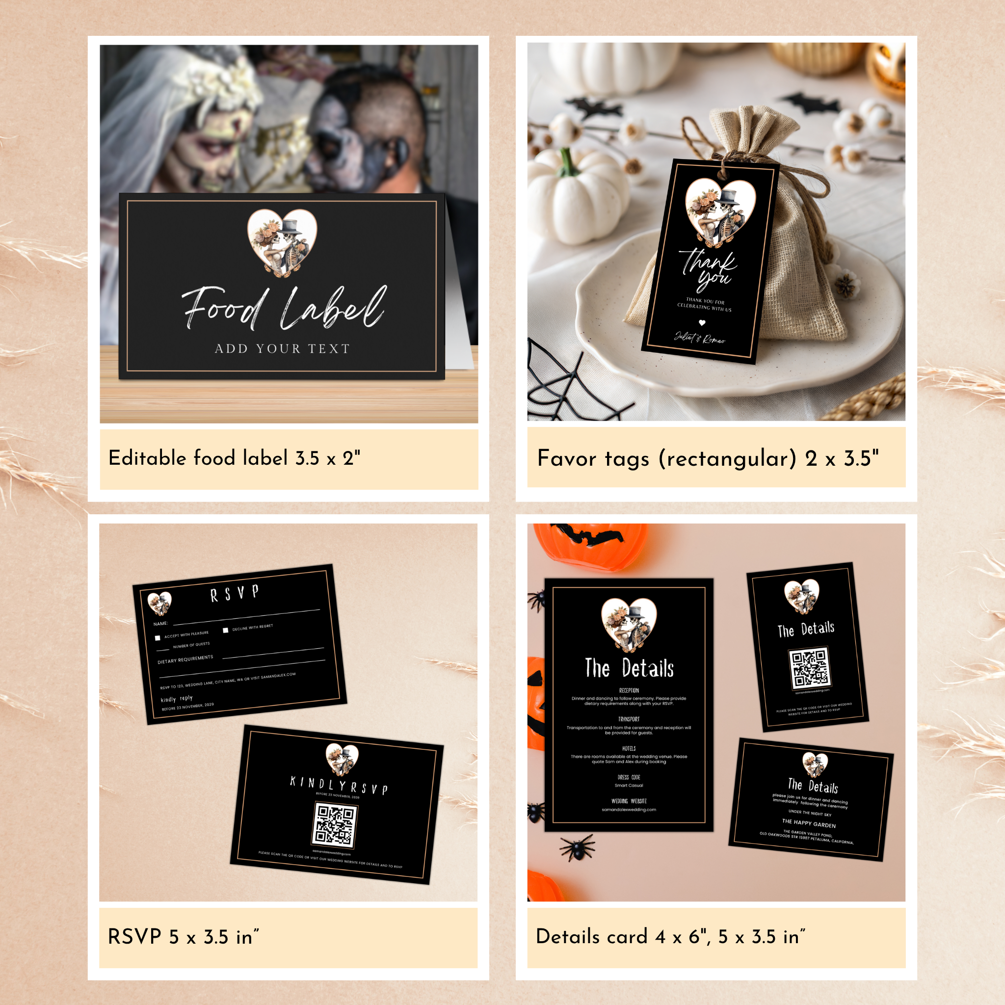 Halloween Wedding Bundle