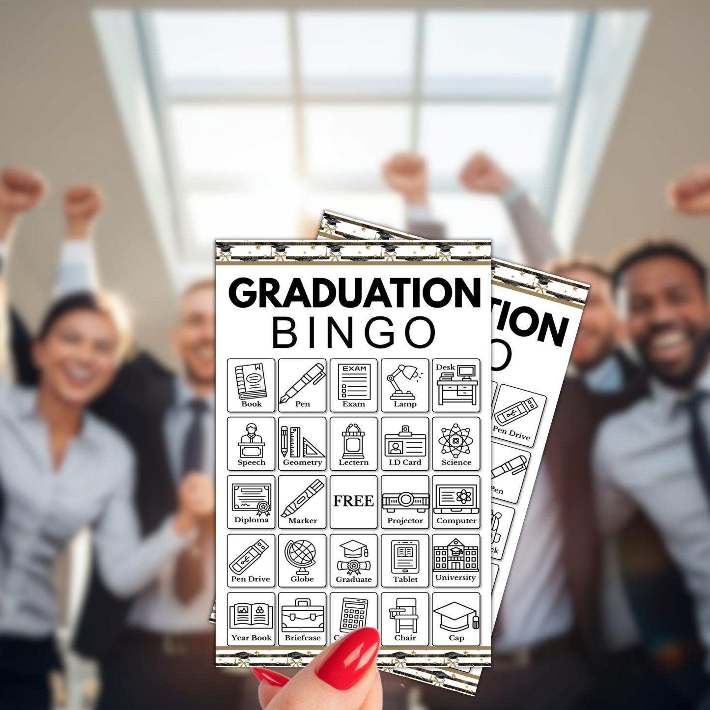 Graduation Bingo Game