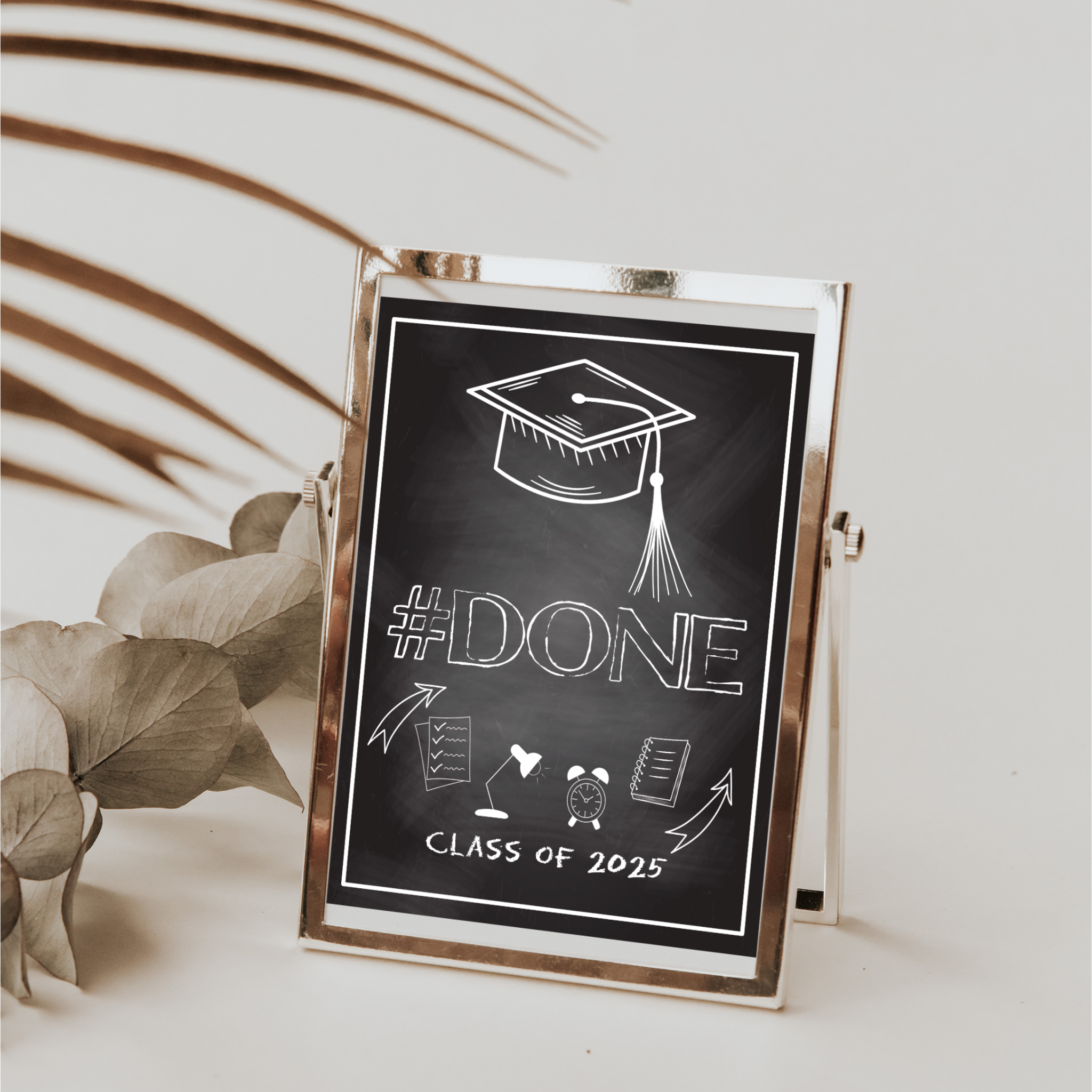Done Graduation Party Table Sign