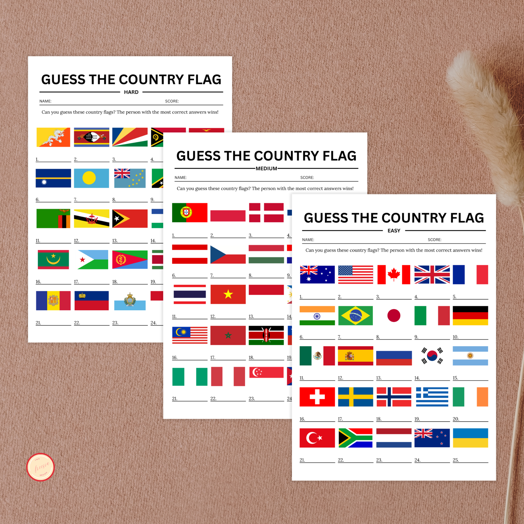 Country Flags Trivia