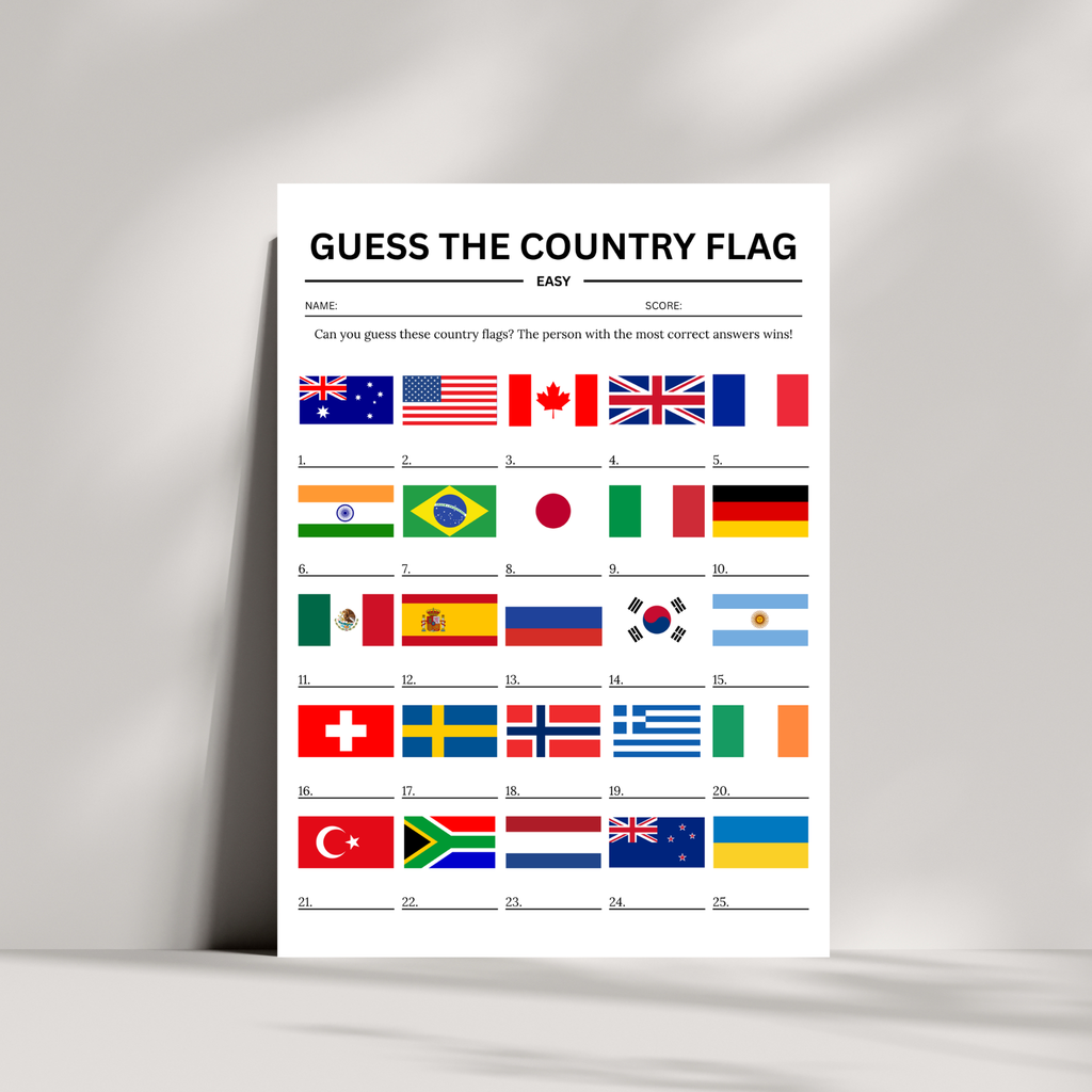 Country Flags Trivia