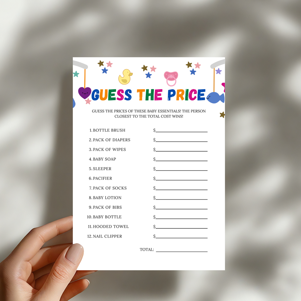 Guess the Price Game
