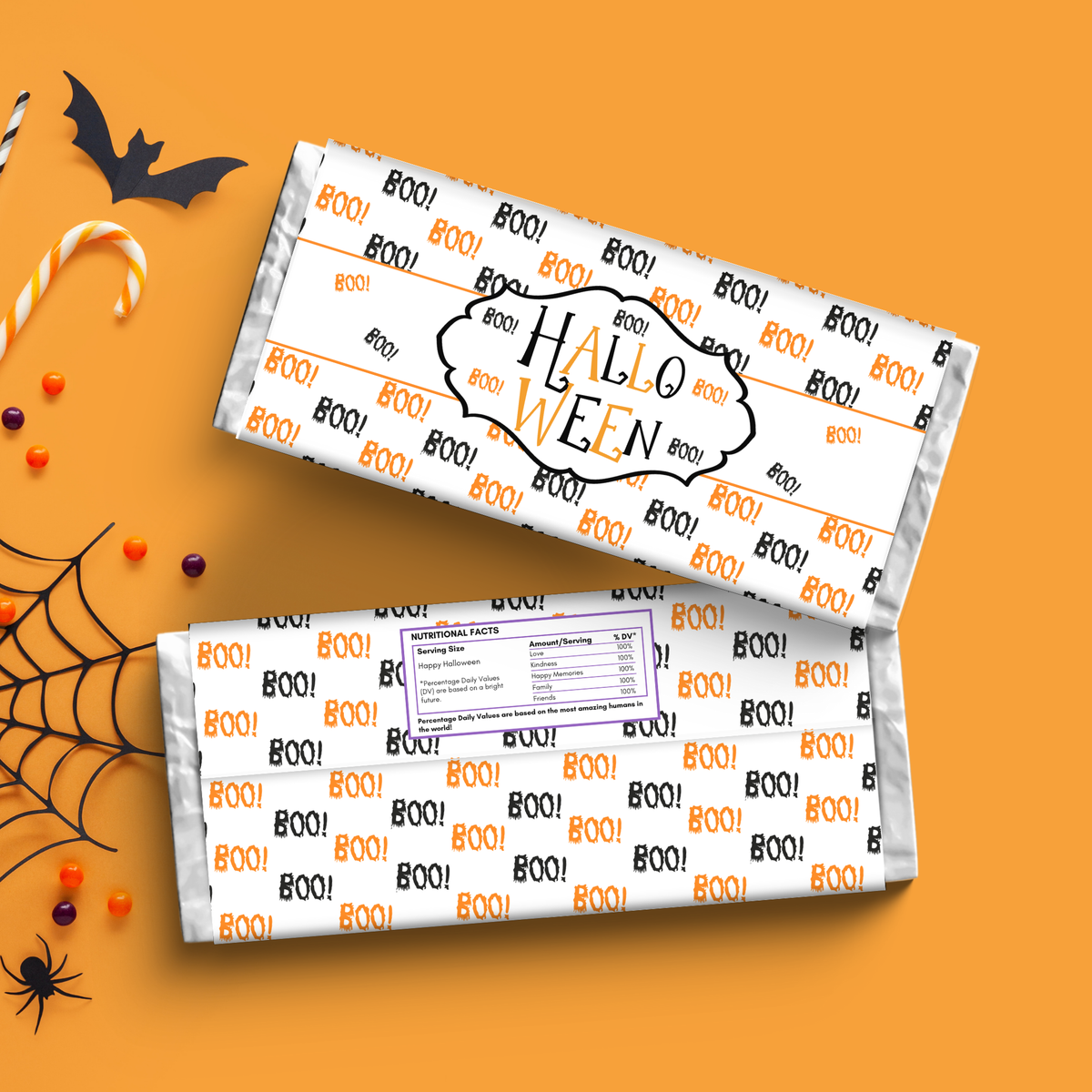 Halloween Chocolate Wrapper | Set of 3