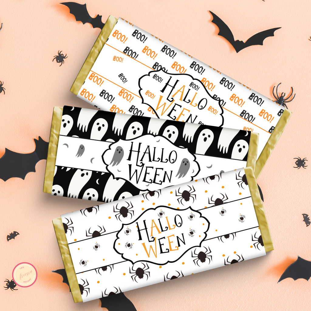 Halloween Chocolate Wrapper | Set of 3