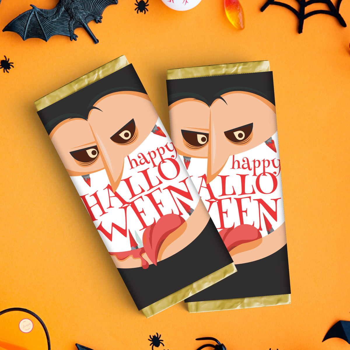 Halloween Choc Wrapper