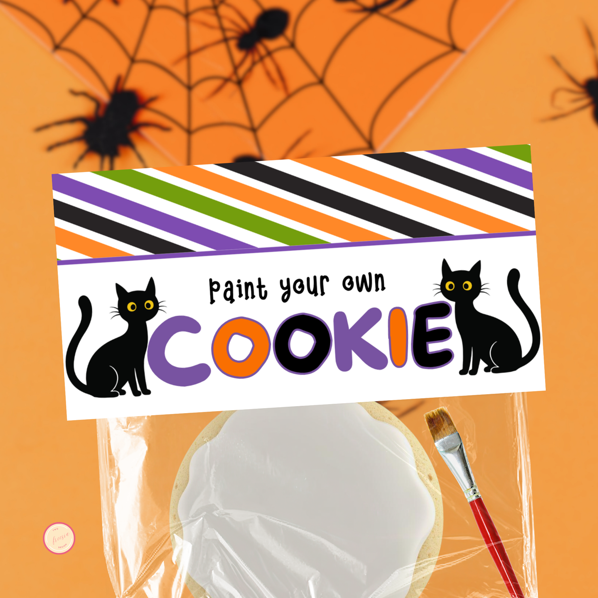 PYO Cookie Bag Topper - Halloween