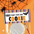 Halloween PYO Cookie Bag Topper - Spider