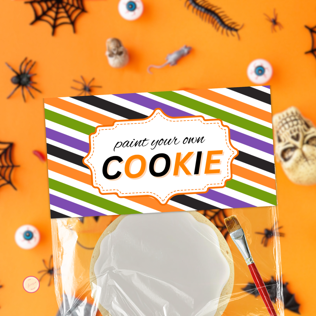 PYO Cookie Bag Topper - Halloween