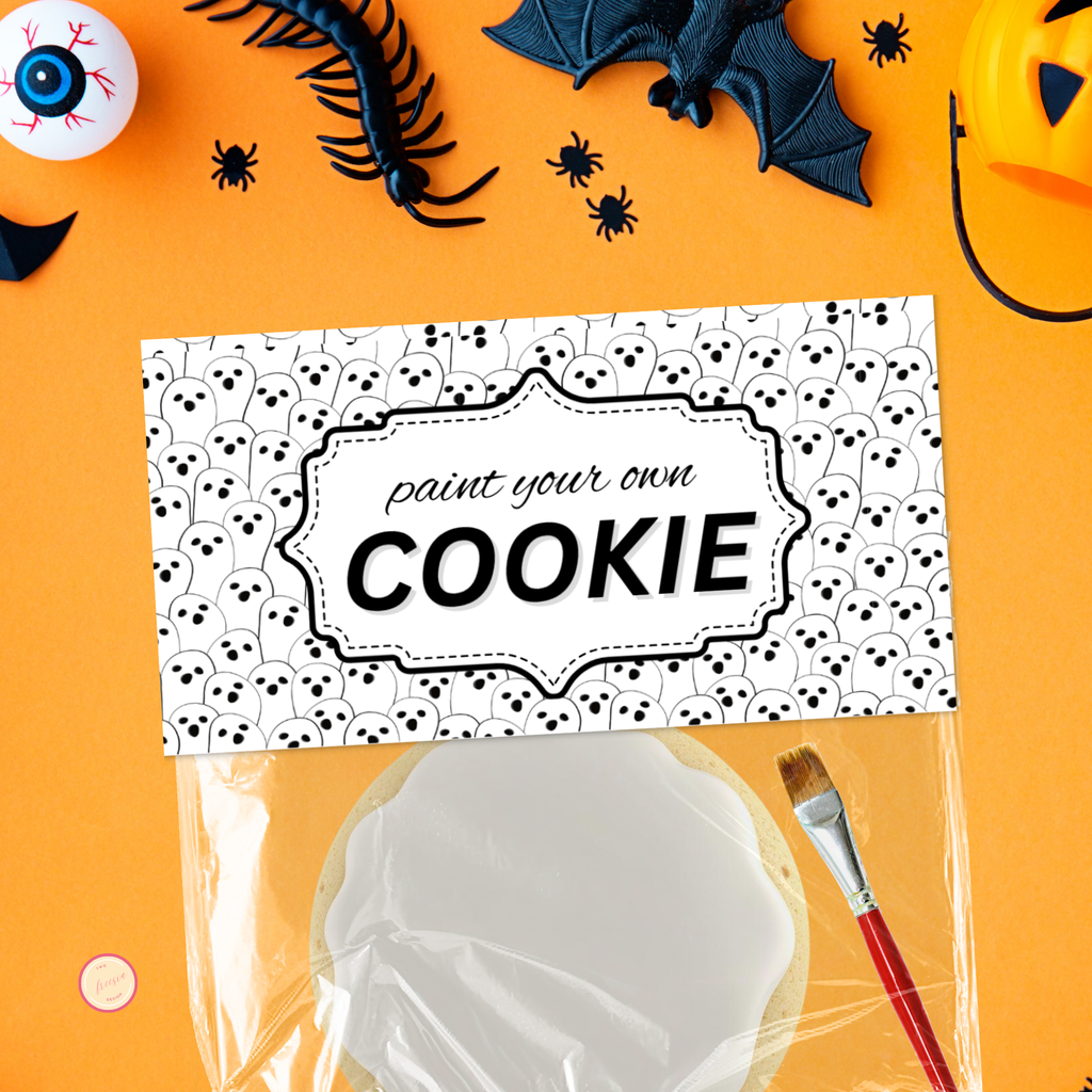Halloween PYO Cookie Bag Topper 01