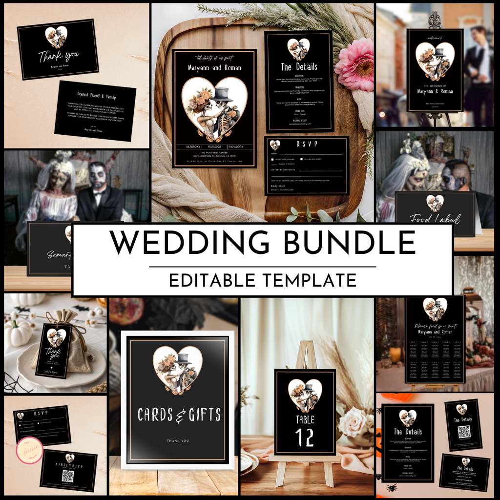 Halloween Wedding Bundle