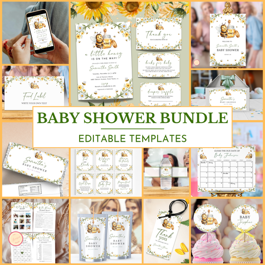 A Little Bee Baby Shower Bundle