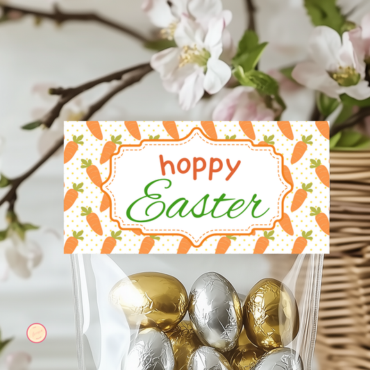 Hoppy Easter Treat Bag Topper