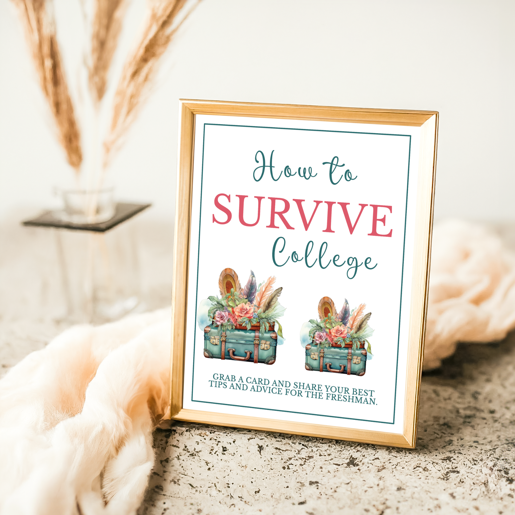 College Going Away Advice and Wishes Cards