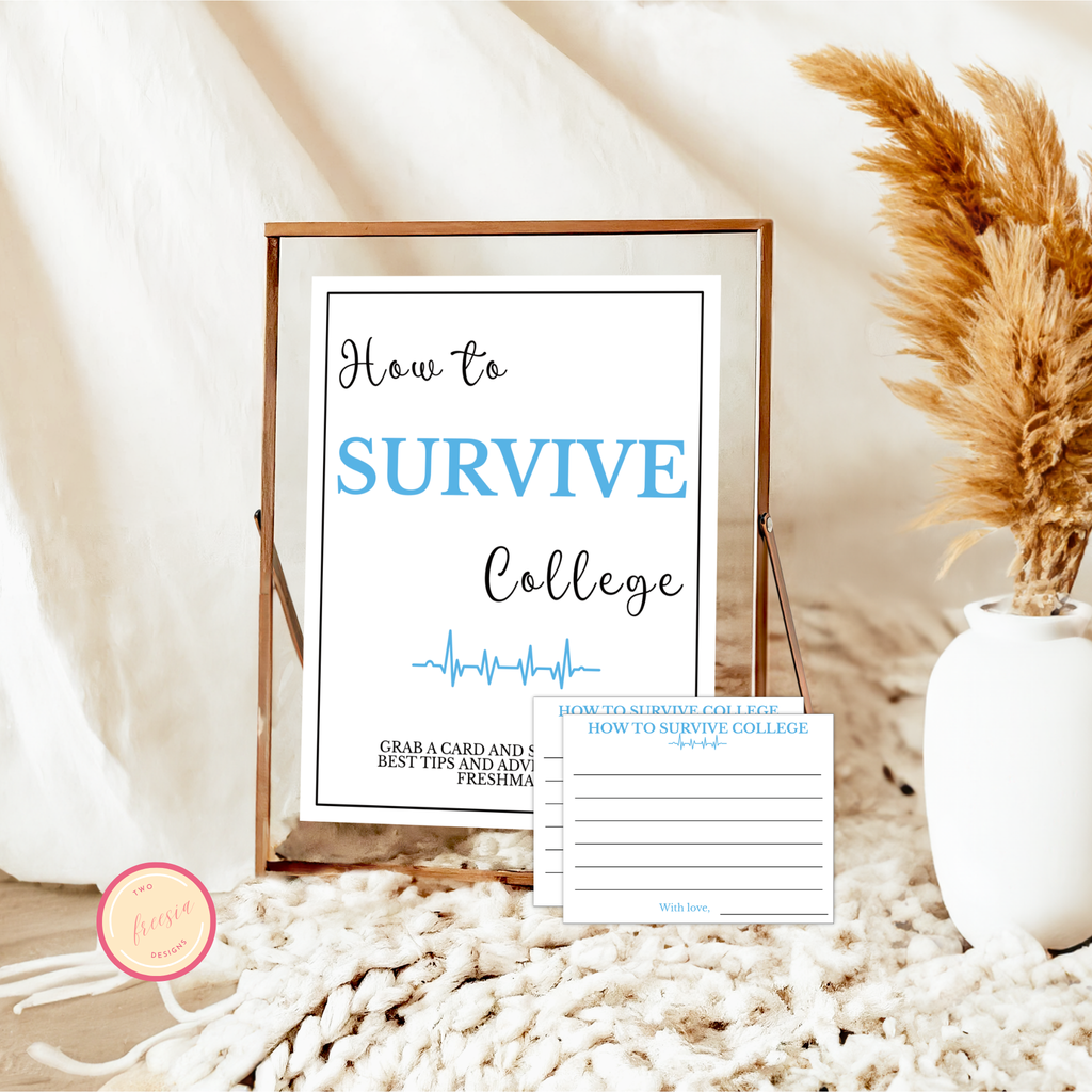 College Going Away Advice and Wishes Cards